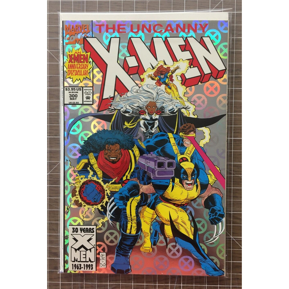Uncanny X-Men #300 Anniversary Spectacular Foil - Marvel Comic (1993) 7.5-8.5